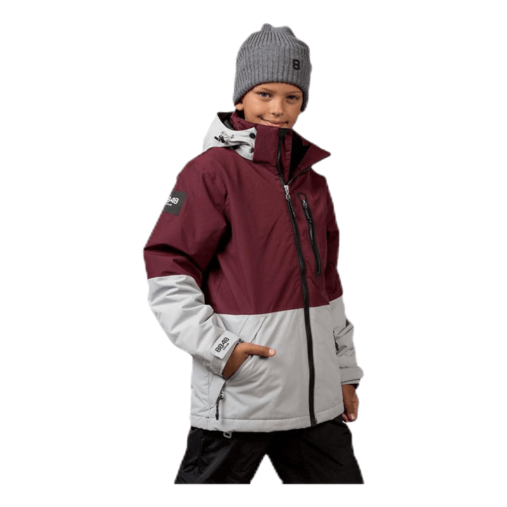 Kaman Junior Jacket Grey/Red