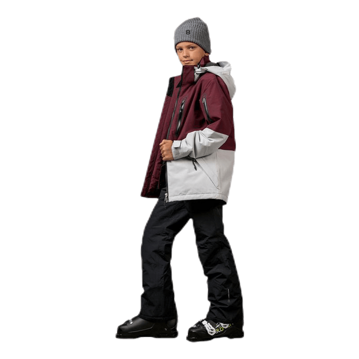 Kaman Junior Jacket Grey/Red
