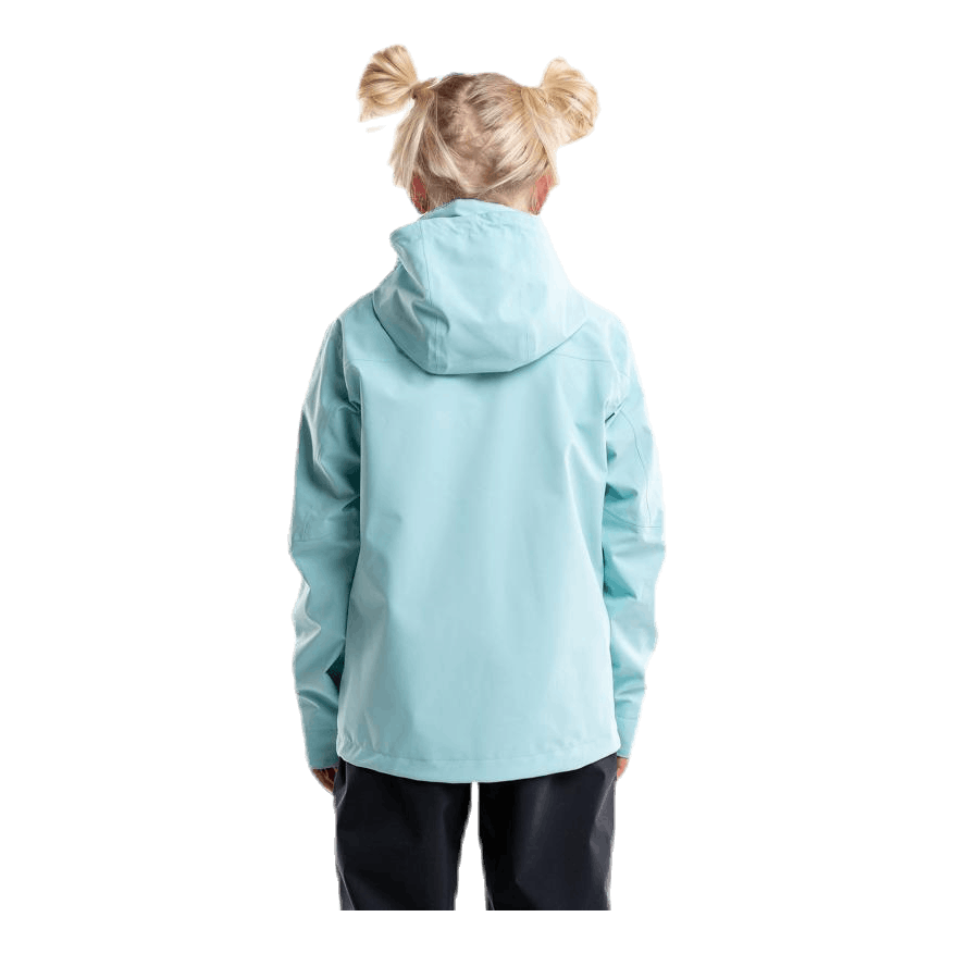 Wyatt Junior Waterproof Shell Blue/Turquoise