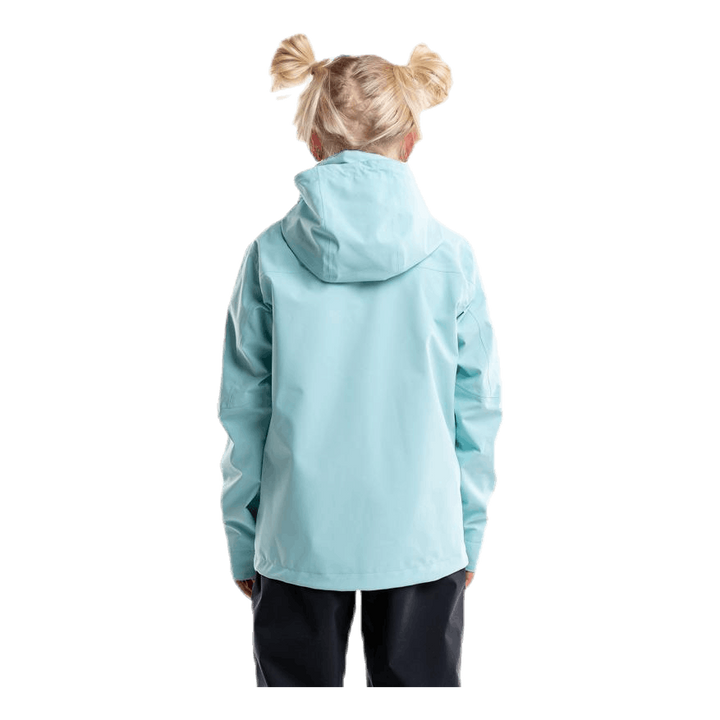 Wyatt Junior Waterproof Shell Blue/Turquoise