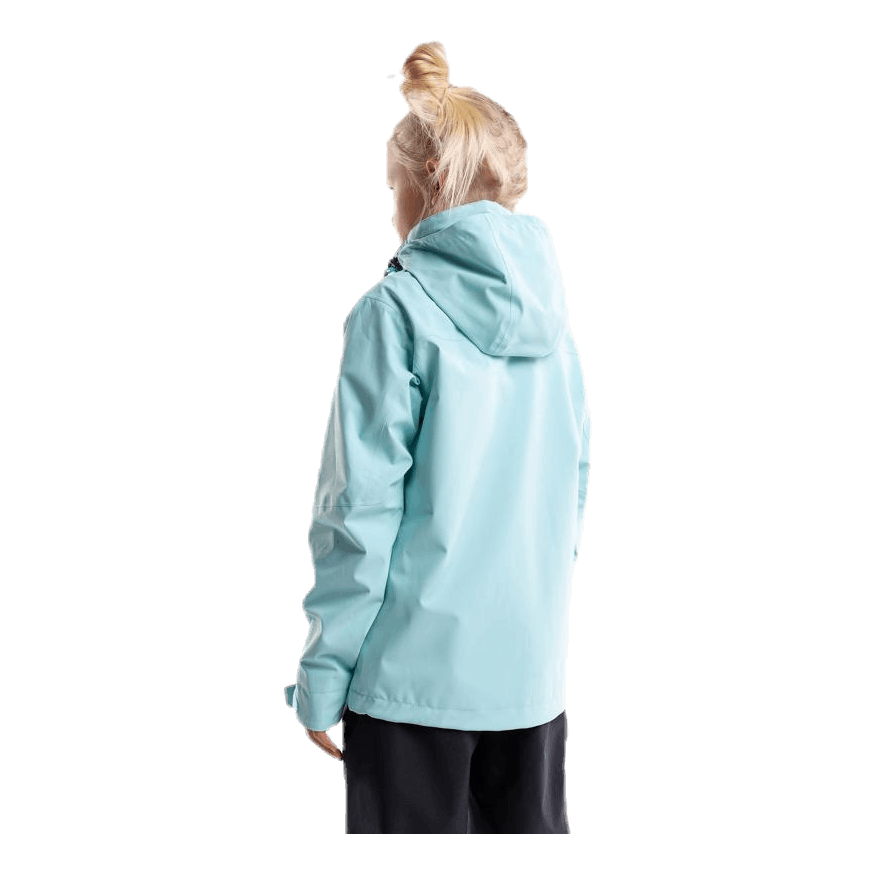 Wyatt Junior Waterproof Shell Blue/Turquoise