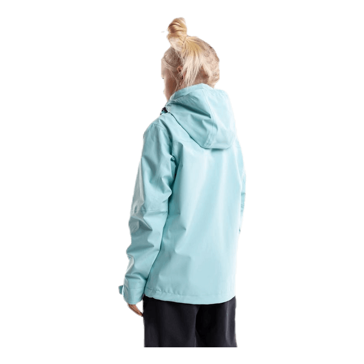 Wyatt Junior Waterproof Shell Blue/Turquoise