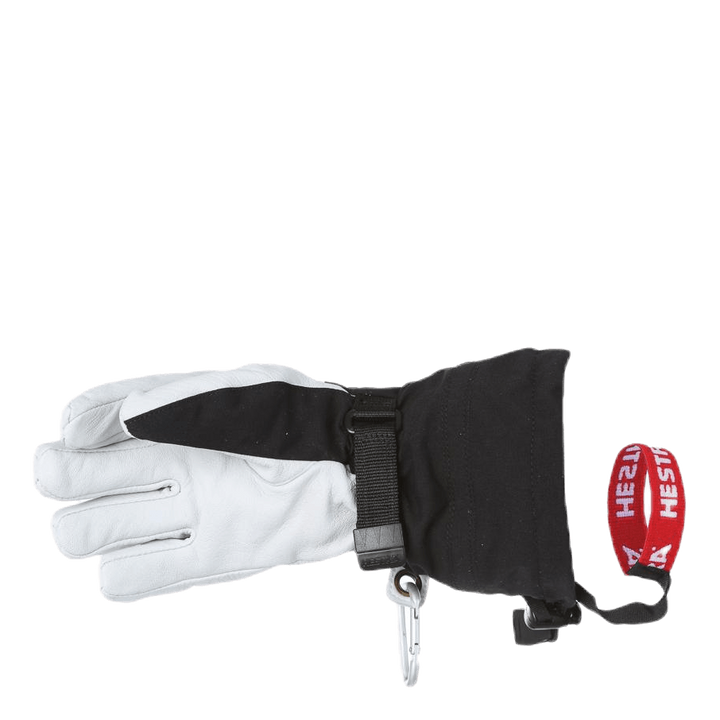 Army Leather Heli Ski Junior White/Black