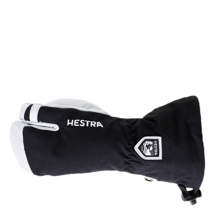 Army Leather Heli Ski 3-Finger Junior Black