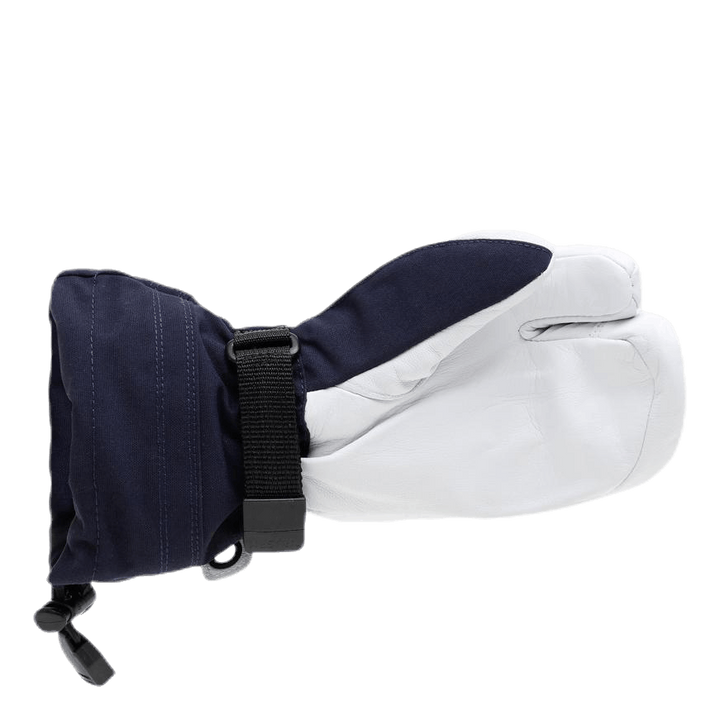 Army Leather Heli Ski 3-Finger Junior Blue