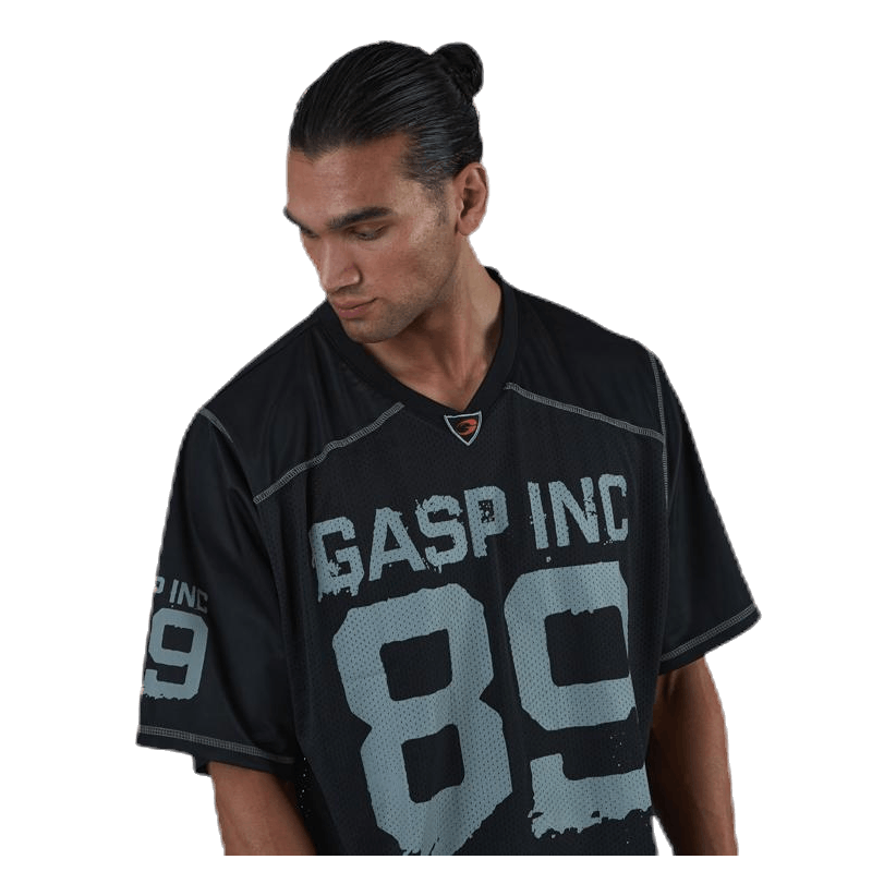 No1 Football tee Black