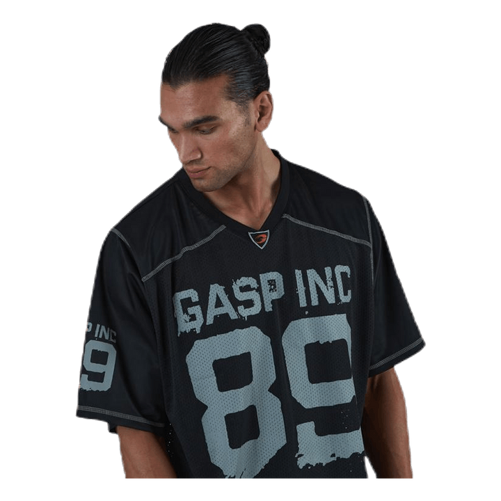 No1 Football tee Black