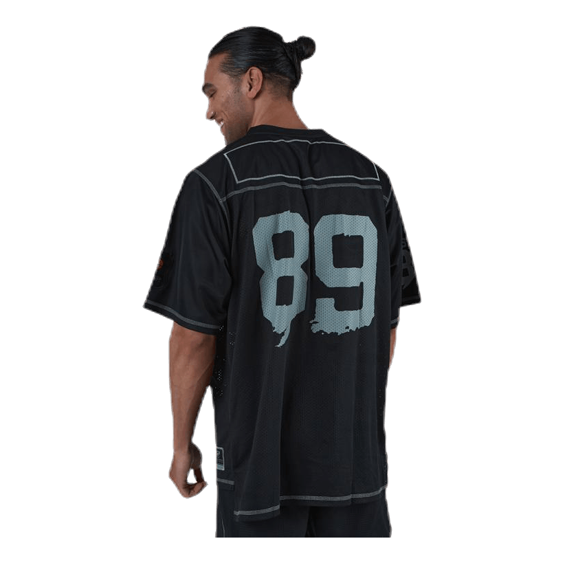 No1 Football tee Black
