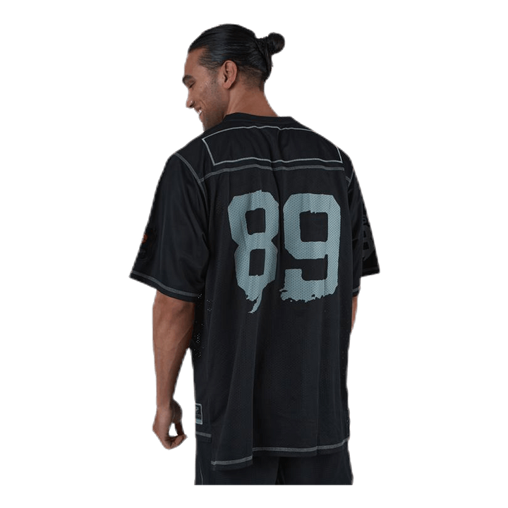 No1 Football tee Black