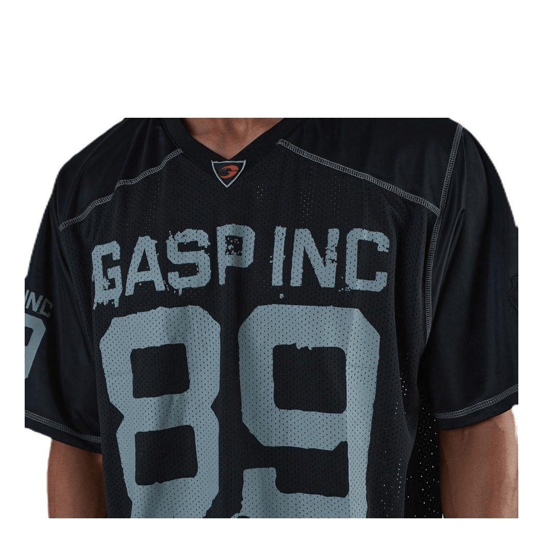 No1 Football tee Black