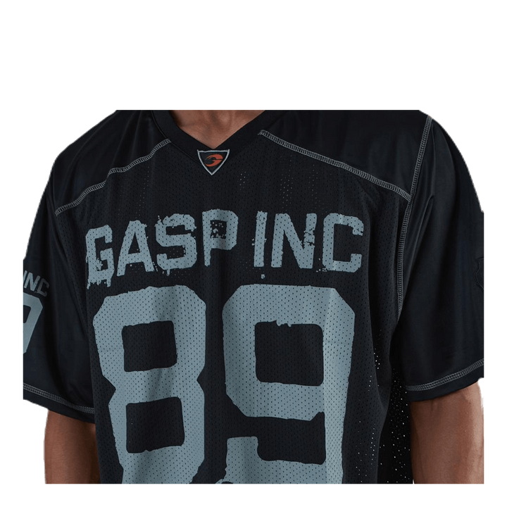 No1 Football tee Black
