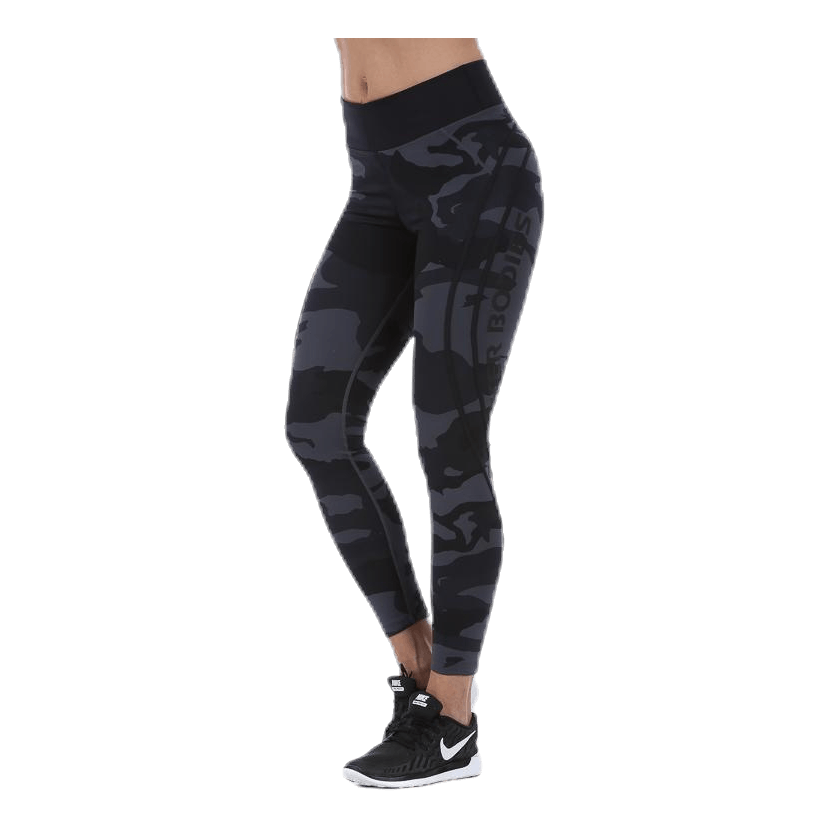 Better Bodies Camo High Tights Black –