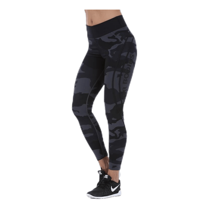 Camo High Tights Black