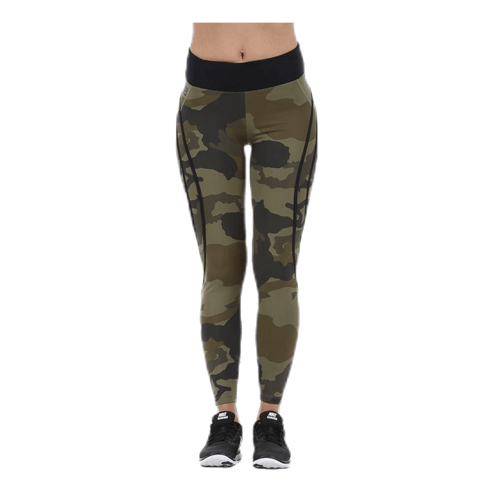 Camo High Tights Green