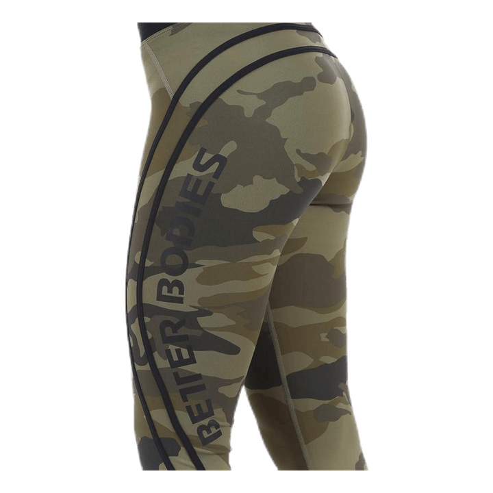 Camo High Tights Green