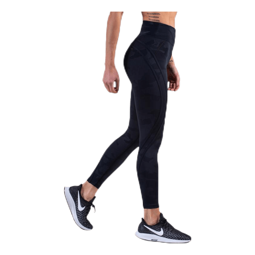 Camo High Tights Patterned/Black