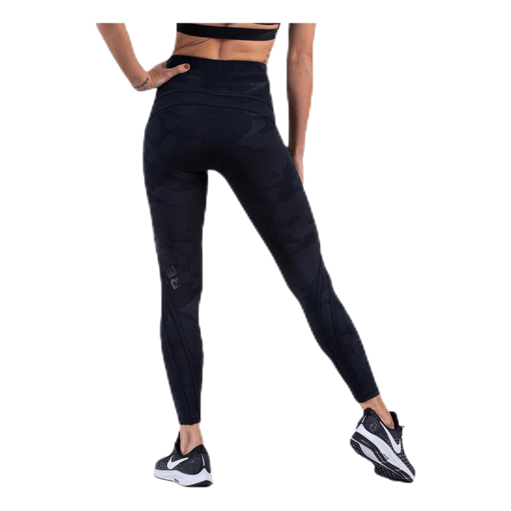 Camo High Tights Patterned/Black
