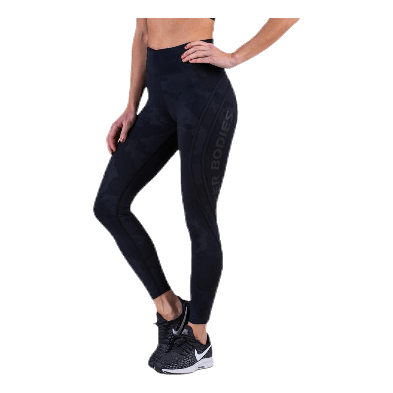 Camo High Tights Patterned/Black
