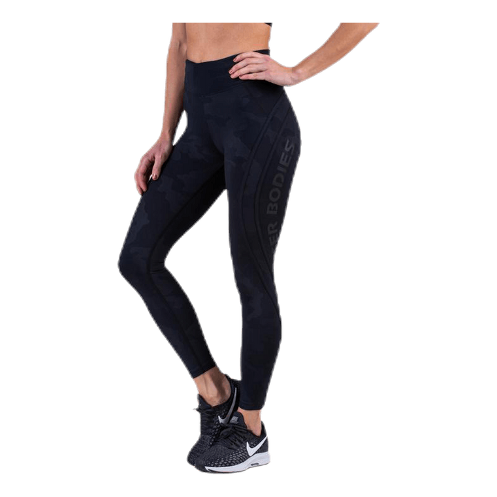 Camo High Tights Patterned/Black