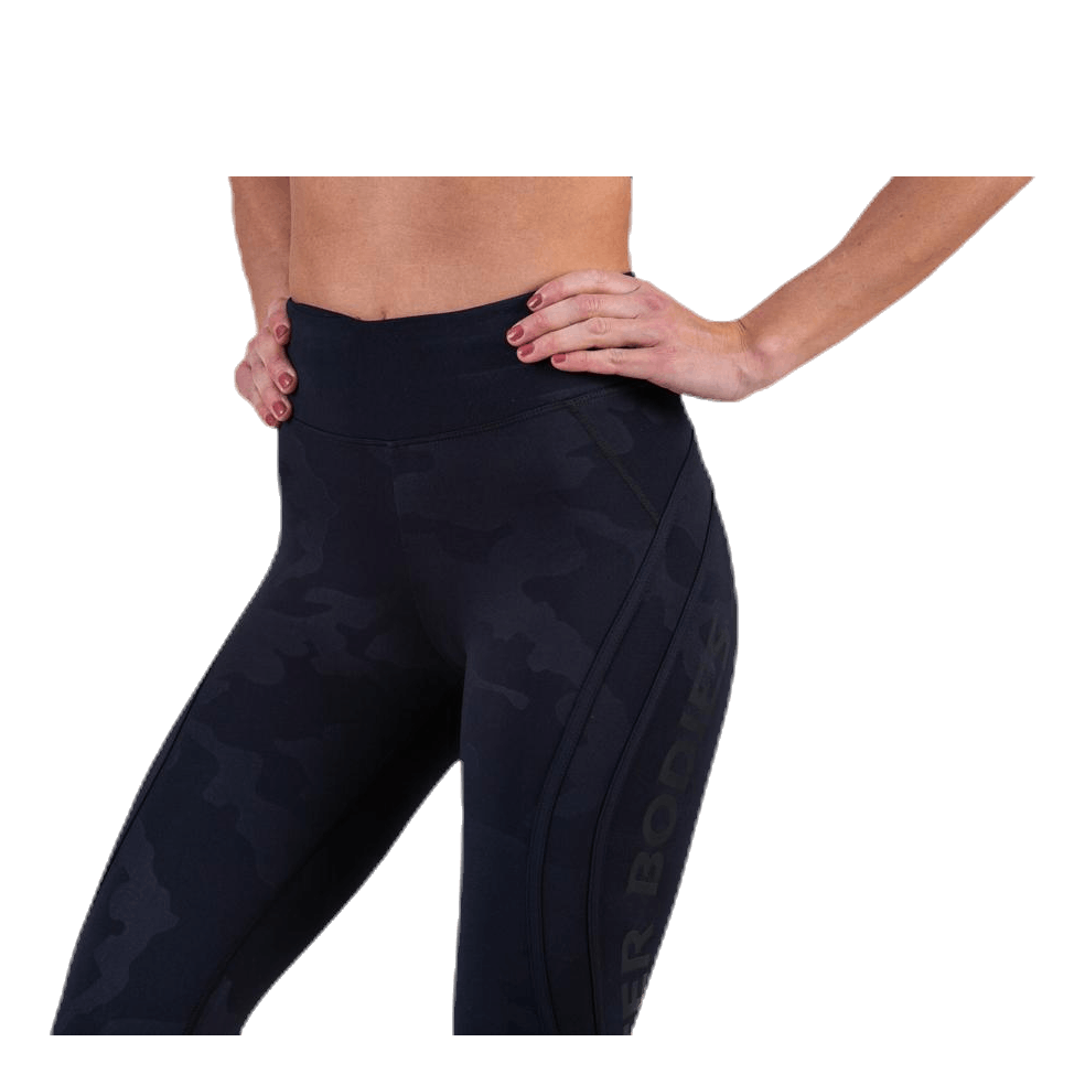 Camo High Tights Patterned/Black