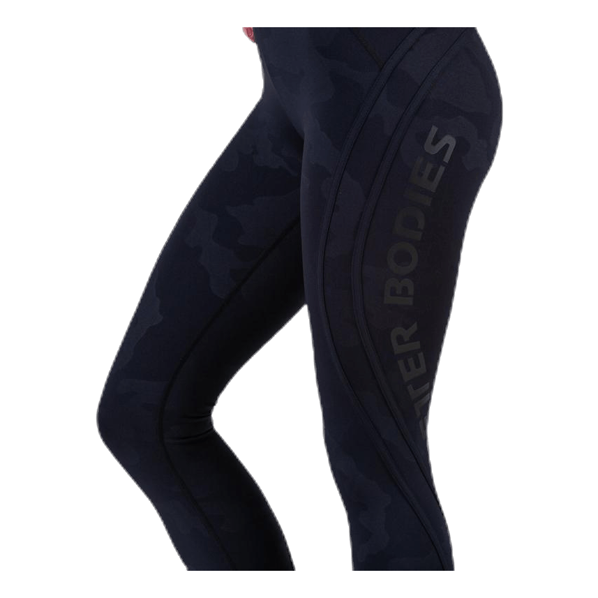 Camo High Tights Patterned/Black