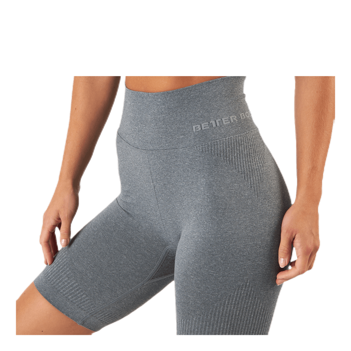 Rib seamless shorts Grey