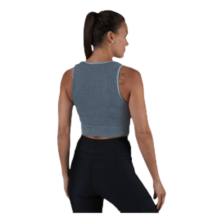 Rib Seamless Top Grey