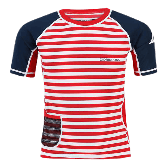 Surf Shortsleeve UV Top Blue/Red