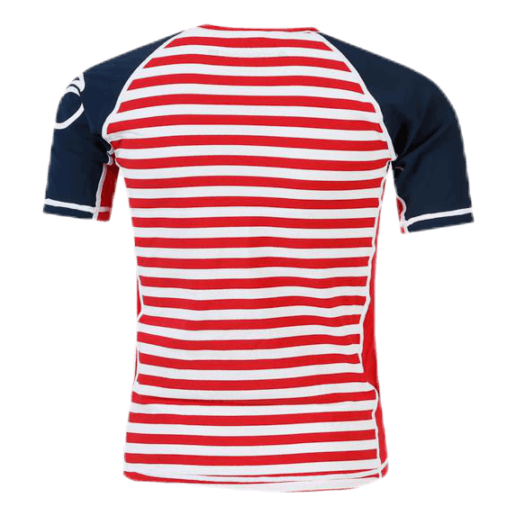 Surf Shortsleeve UV Top Blue/Red
