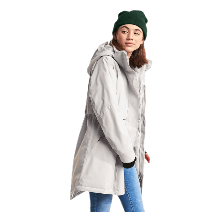 Thea Girl's Parka White