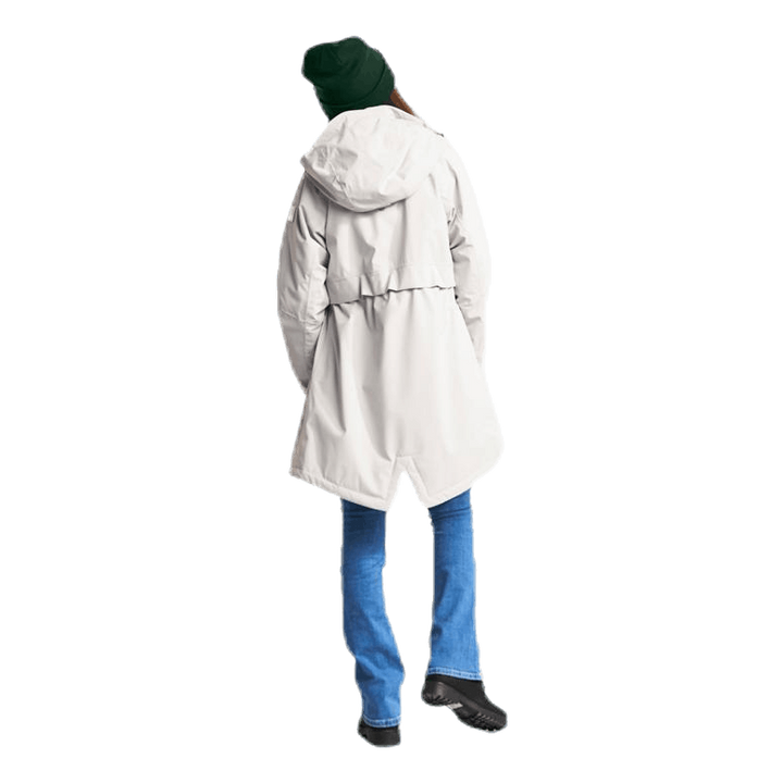 Thea Girl's Parka White