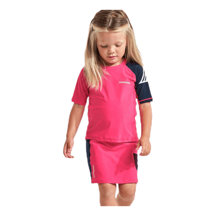 Surf Kids SS UV Top Pink