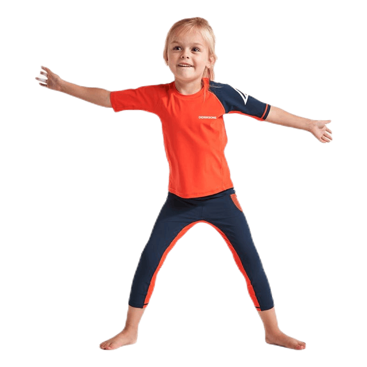 Surf Kids SS UV Top Orange