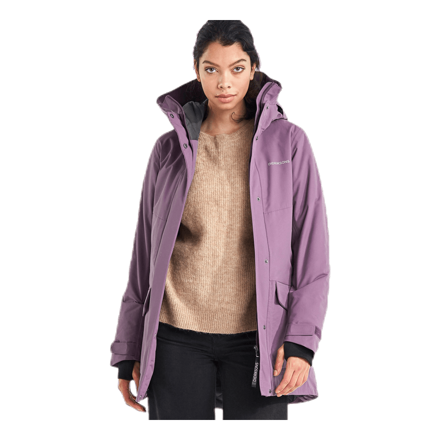Didriksons Frida Parka Purple – - Main Image