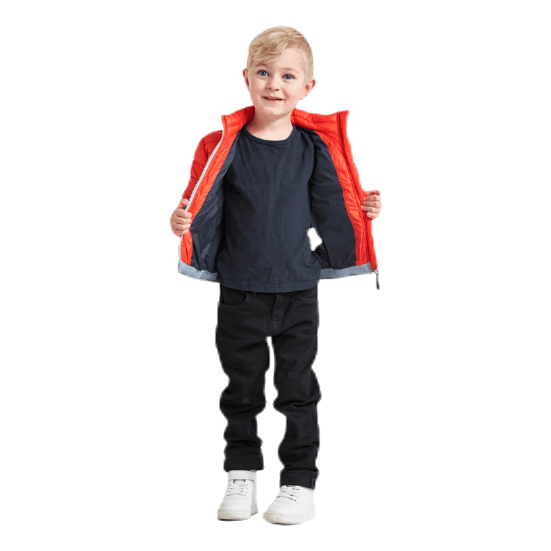 Puff Jacket Orange/Blue/Yellow