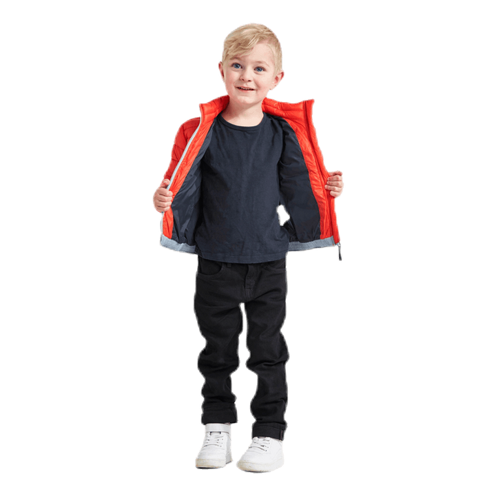 Puff Jacket Orange/Blue/Yellow