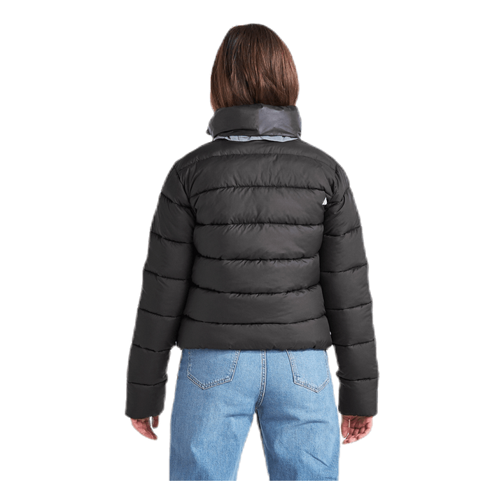 Rose Girls Puff Jacket Black