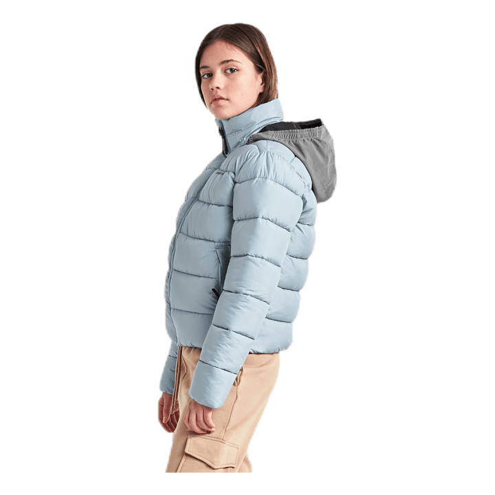 Rose Girls Puff Jacket Blue