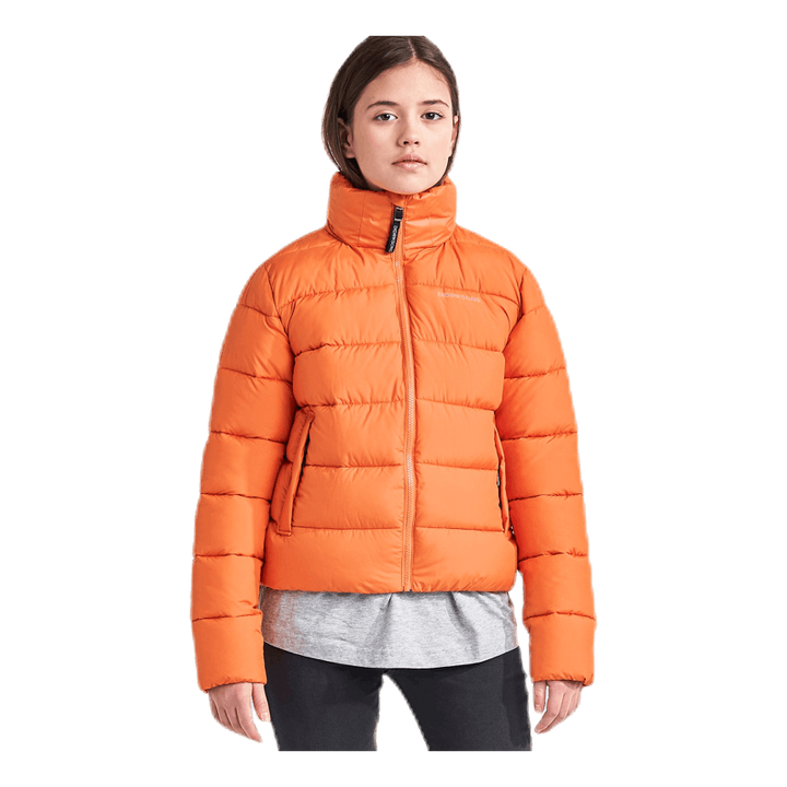 Rose Girls Puff Jacket Orange
