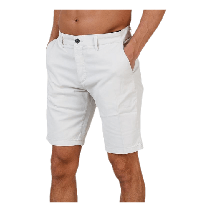 Crimson Shorts    White