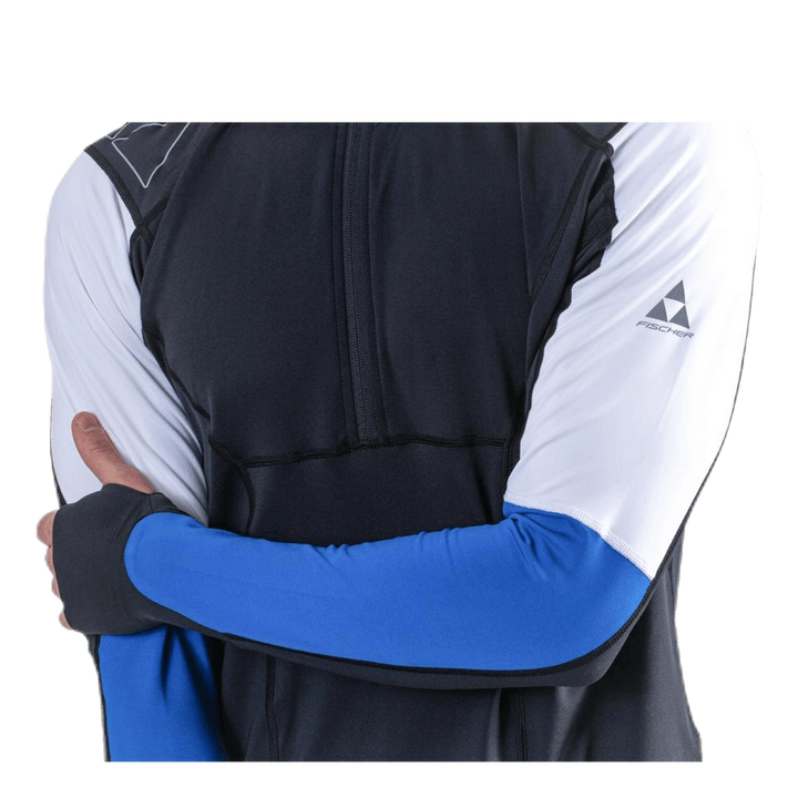 Åsarna 2 Baselayer L/S Top Blue/Black