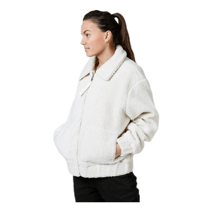 Rome Pile Jacket White