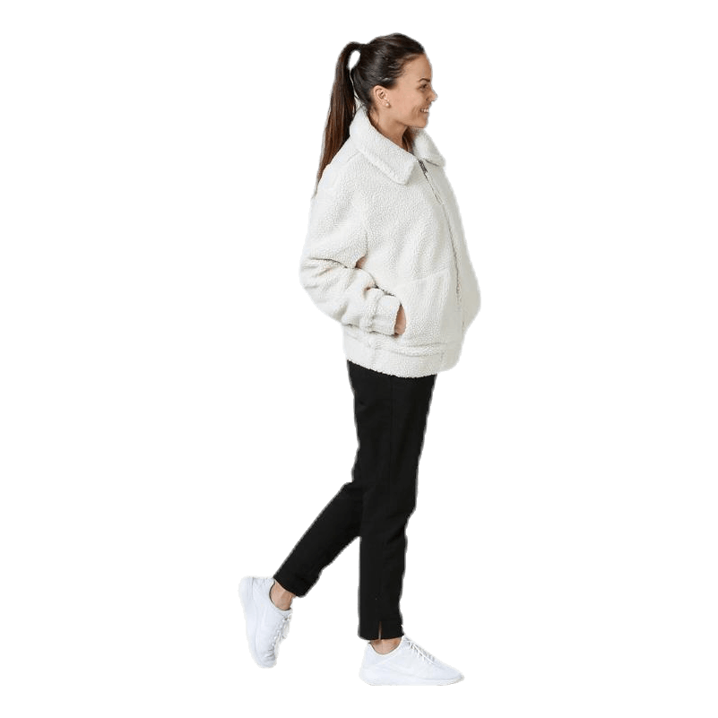 Rome Pile Jacket White