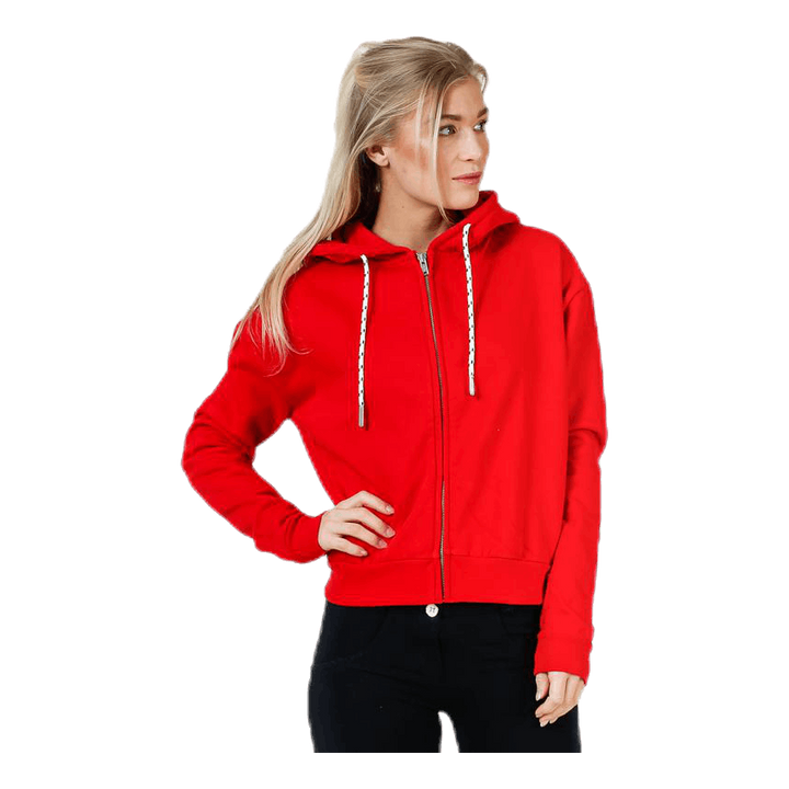 Malaga Zip Hood Red