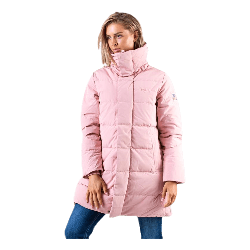 Slim Fit Padded Jacket Pink