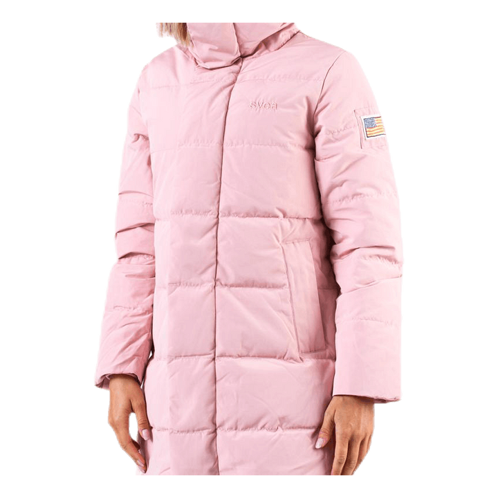 Slim Fit Padded Jacket Pink