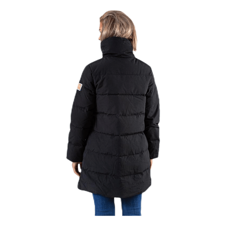 Slim Fit Padded Jacket Black