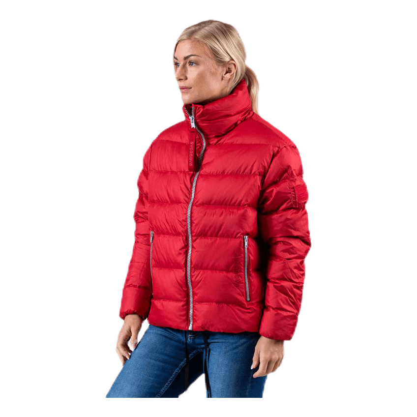 Short Light Weight Jacket Red