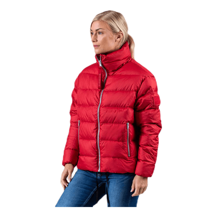 Short Light Weight Jacket Red