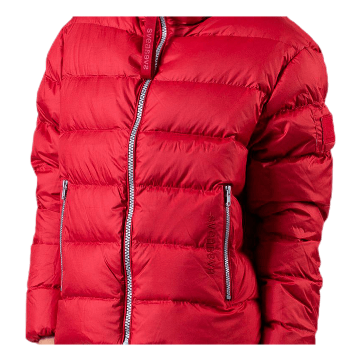 Short Light Weight Jacket Red